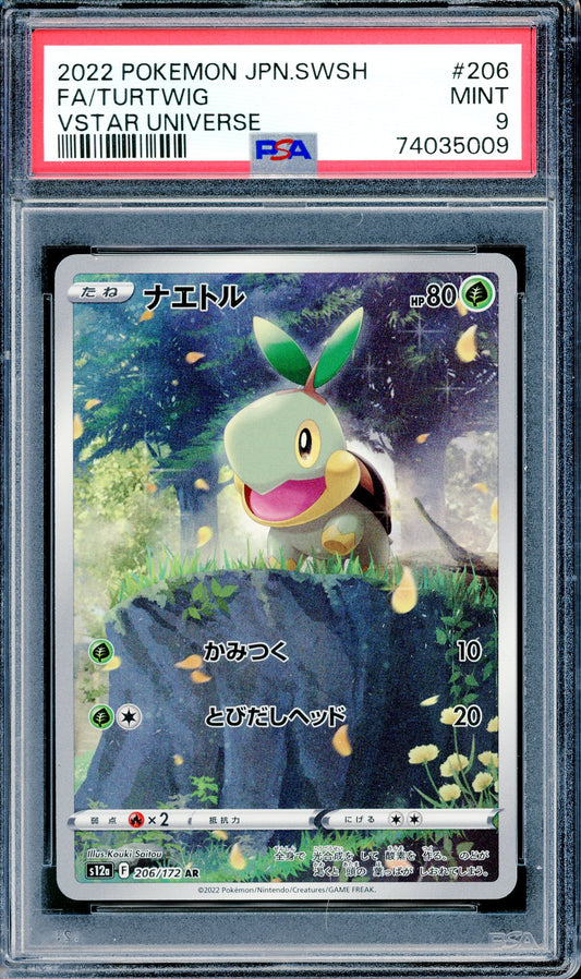PSA 9 Turtwig (207/172) [VSTAR Universe]