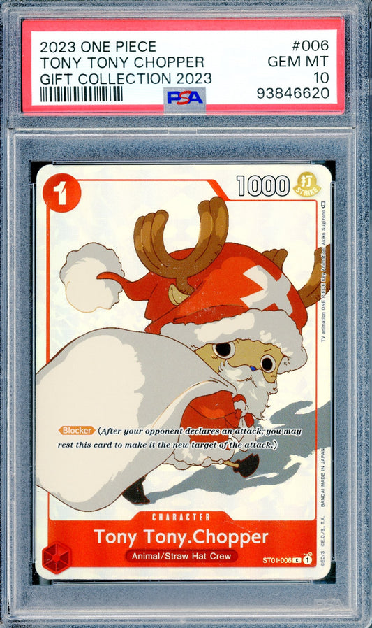 PSA 10 Tony Tony Chopper (ST01-006) [Gift Collection 2023]