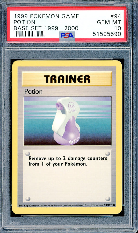 PSA 10 Potion (94/102) [Pokemon Base Set]