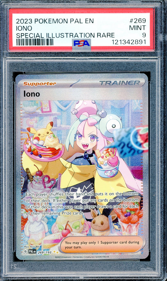 PSA 9 Iono Special Illustration Rare (269/193) [Pokemon Scarlet & Violet Paldea Evolved]