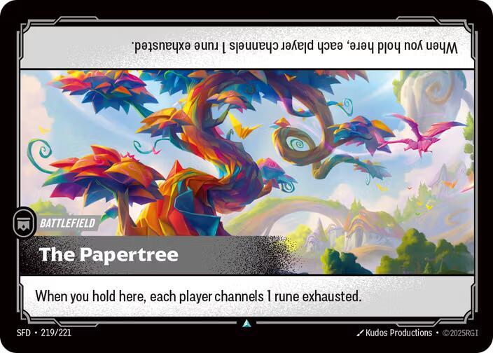 The Papertree (219/221) (Spiritforged)